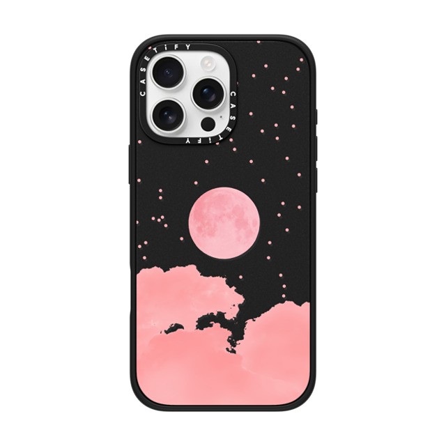 Andhika Ramadhian x CASETiFY iPhone 16 Pro Max Case Matte Black Impact Case MagSafe Compatible Cloud by Andhika Ramadhian Andhika Ramadhian x CASETiFY iPhone 16 Pro Max Case Matte Black Impact Case MagSafe Compatible Cloud by Andhika Ramadhian