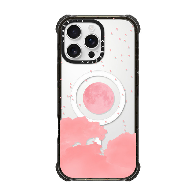 Andhika Ramadhian x CASETiFY iPhone 16 Pro Max Case Black ウルトラ インパクトケース MagSafe 対応 Cloud by Andhika Ramadhian Andhika Ramadhian x CASETiFY iPhone 16 Pro Max Case Black ウルトラ インパクトケース MagSafe 対応 Cloud by Andhika Ramadhian