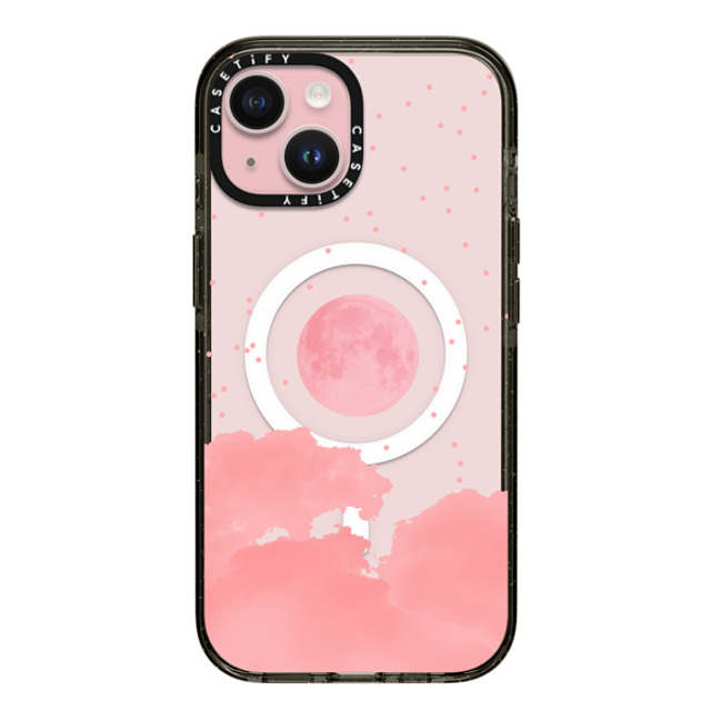 Andhika Ramadhian x CASETiFY iPhone 15 Case Black Impact Case MagSafe Compatible Cloud by Andhika Ramadhian Andhika Ramadhian x CASETiFY iPhone 15 Case Black Impact Case MagSafe Compatible Cloud by Andhika Ramadhian