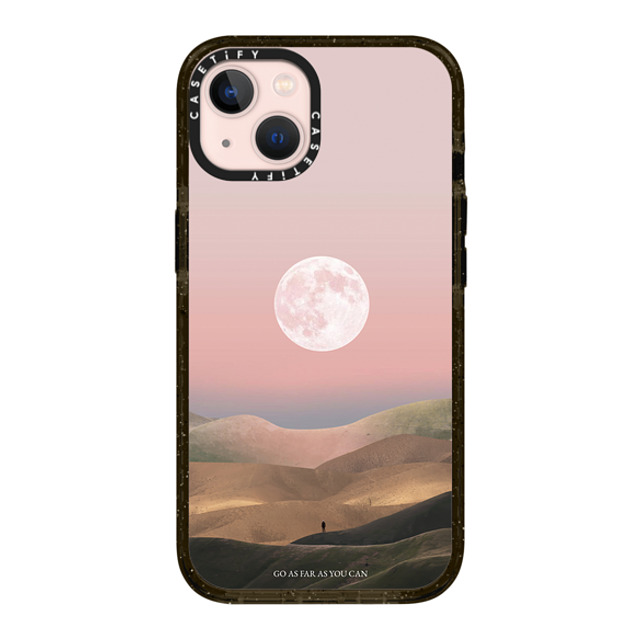 Andhika Ramadhian x CASETiFY iPhone 13 ケース ブラック インパクトケース Curiosity by Andhika Ramadhian