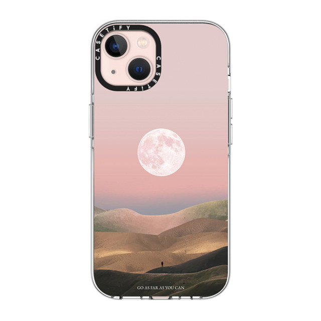 Andhika Ramadhian x CASETiFY iPhone 13 ケース クリア クリア ケース MagSafe対応 Curiosity by Andhika Ramadhian