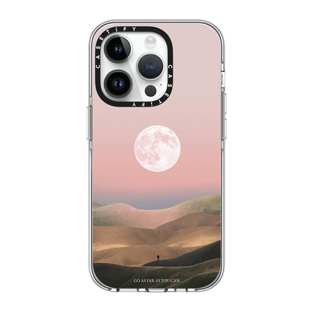 Andhika Ramadhian x CASETiFY iPhone 14 Pro ケース クリア クリア ケース MagSafe対応 Curiosity by Andhika Ramadhian