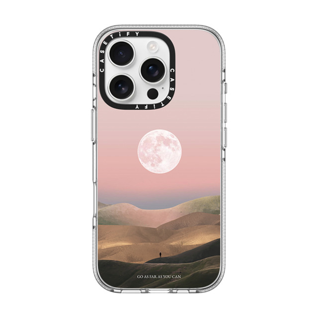 Andhika Ramadhian x CASETiFY iPhone 16 Pro ケース クリア クリア ケース MagSafe対応 Curiosity by Andhika Ramadhian