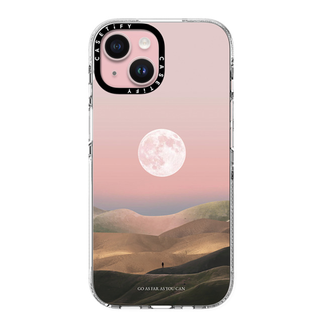 Andhika Ramadhian x CASETiFY iPhone 15 ケース クリア クリア ケース MagSafe対応 Curiosity by Andhika Ramadhian