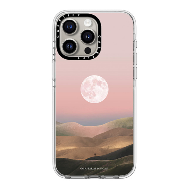 Andhika Ramadhian x CASETiFY iPhone 15 Pro Max ケース クリア クリア ケース MagSafe対応 Curiosity by Andhika Ramadhian