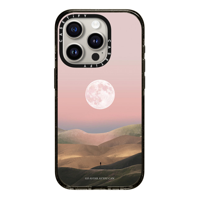 Andhika Ramadhian x CASETiFY iPhone 15 Pro ケース ブラック インパクトケース Curiosity by Andhika Ramadhian