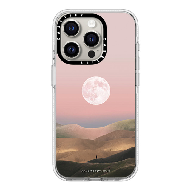 Andhika Ramadhian x CASETiFY iPhone 15 Pro ケース クリア クリア ケース MagSafe対応 Curiosity by Andhika Ramadhian