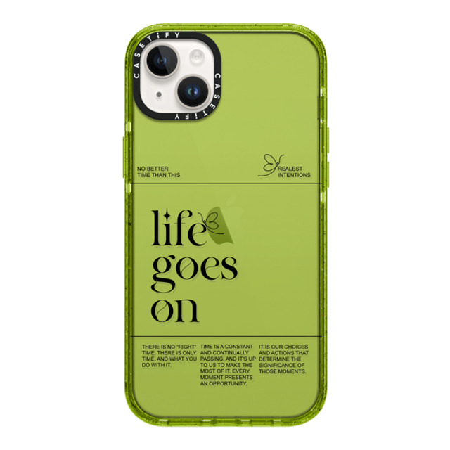 Realest Intentions x CASETiFY iPhone 14 Plus Case Kiwi Impact Case Life Goes On Realest Intentions x CASETiFY iPhone 14 Plus Case Kiwi Impact Case Life Goes On