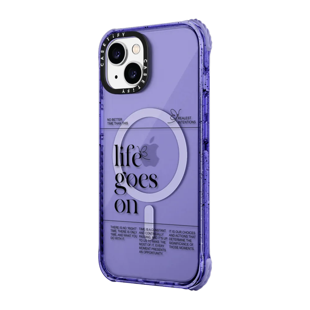 Ultra Impact iPhone 14 Plus Case MagSafe Compatible - Life Goes On