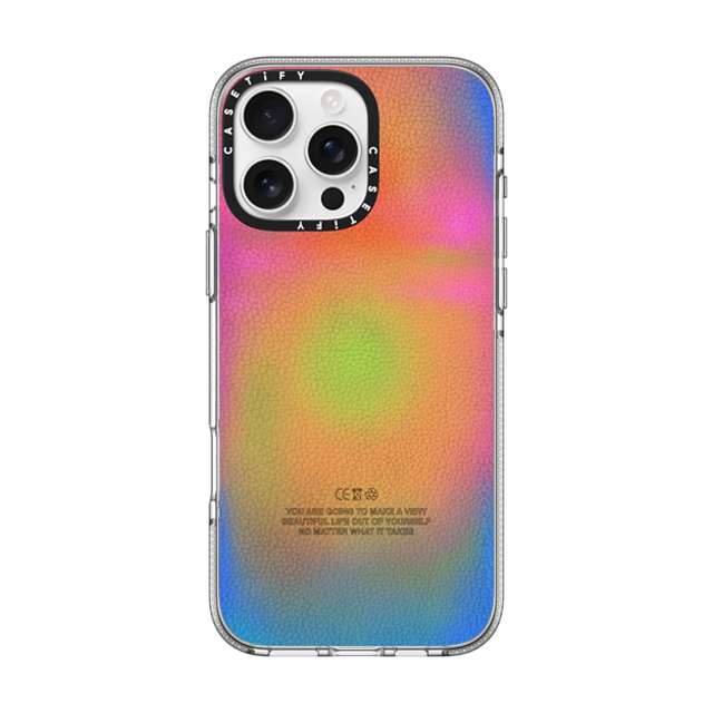 Realest Intentions x CASETiFY iPhone 16 Pro Max ケース クリア クリア ケース MagSafe対応 Beautiful Life Back to School Realest Intentions x CASETiFY iPhone 16 Pro Max ケース クリア クリア ケース MagSafe対応 Beautiful Life Back to School