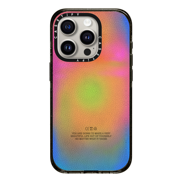 Realest Intentions x CASETiFY iPhone 15 Pro Case Black Impact Case MagSafe Compatible Beautiful Life Back to School Realest Intentions x CASETiFY iPhone 15 Pro Case Black Impact Case MagSafe Compatible Beautiful Life Back to School