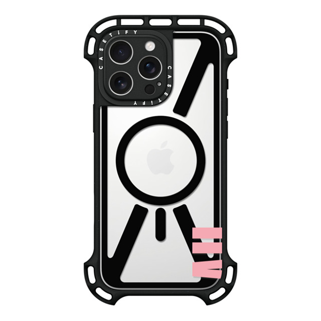 CASETiFY iPhone 16 Pro Max Case Black ウルトラ バウンスケース MagSafe対応 Custom Case - alilah CASETiFY iPhone 16 Pro Max Case Black ウルトラ バウンスケース MagSafe対応 Custom Case - alilah