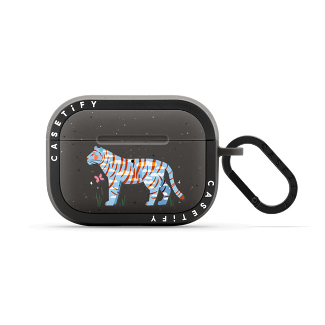 Arual Lhuillier x CASETiFY AirPods Pro Tiger,Animal Matte Charcoal バウンス ケース Clouds tiger by Arual Back to School Arual Lhuillier x CASETiFY AirPods Pro Tiger,Animal Matte Charcoal バウンス ケース Clouds tiger by Arual Back to School