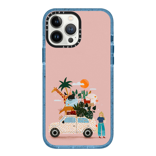 Arual Lhuillier x CASETiFY iPhone 13 Pro Max Case Cartoon,Travel ベイビーブルー Impact Case MagSafe Compatible Fun trip by Arual Back to School Arual Lhuillier x CASETiFY iPhone 13 Pro Max Case Cartoon,Travel ベイビーブルー Impact Case MagSafe Compatible Fun trip by Arual Back to School