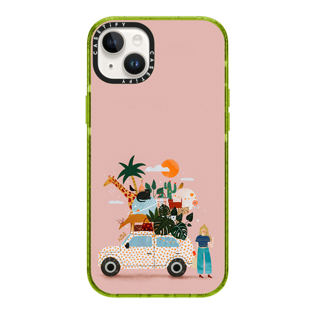 Arual Lhuillier x CASETiFY iPhone 14 Plus ケース Cartoon,Travel Kiwi インパクトケース MagSafe対応 Fun trip by Arual Father's Day Arual Lhuillier x CASETiFY iPhone 14 Plus ケース Cartoon,Travel Kiwi インパクトケース MagSafe対応 Fun trip by Arual Father's Day