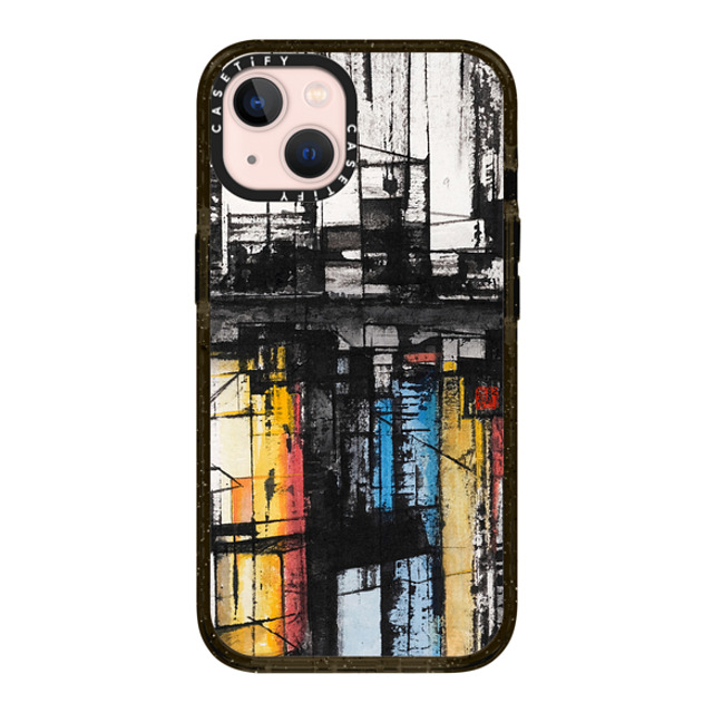 Eric Ho x CASETiFY iPhone 13 ケース ブラック インパクトケース HKID by Eric Ho