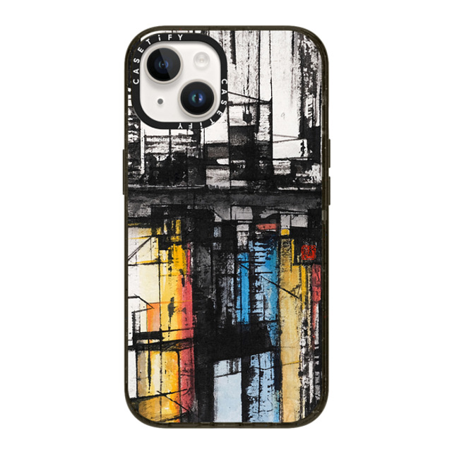 Eric Ho x CASETiFY iPhone 14 ケース ブラック インパクトケース HKID by Eric Ho