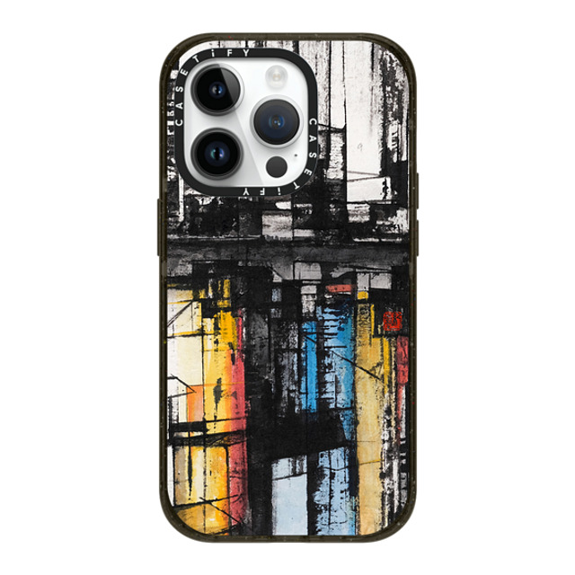 Eric Ho x CASETiFY iPhone 14 Pro ケース ブラック インパクトケース MagSafe対応 HKID by Eric Ho