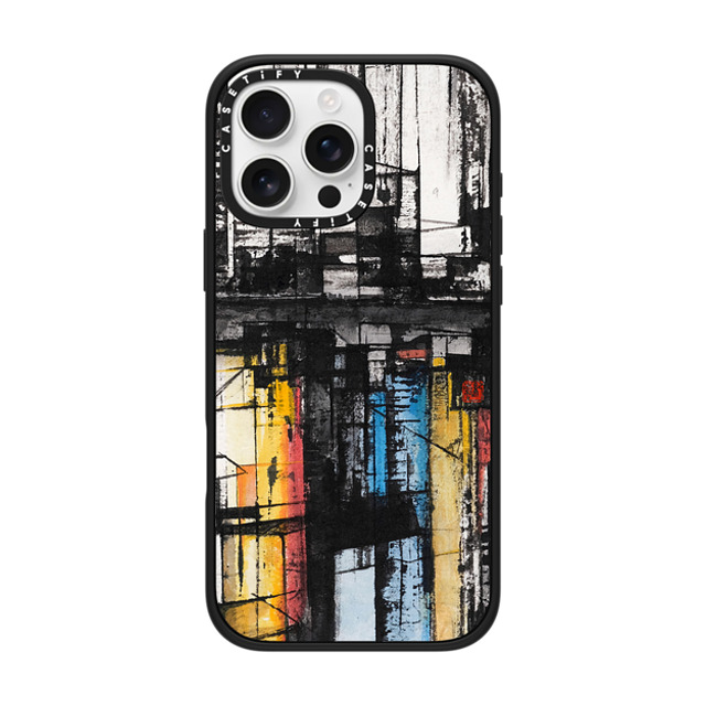 Eric Ho x CASETiFY iPhone 16 Pro Max ケース マットブラック インパクトケース MagSafe対応 HKID by Eric Ho