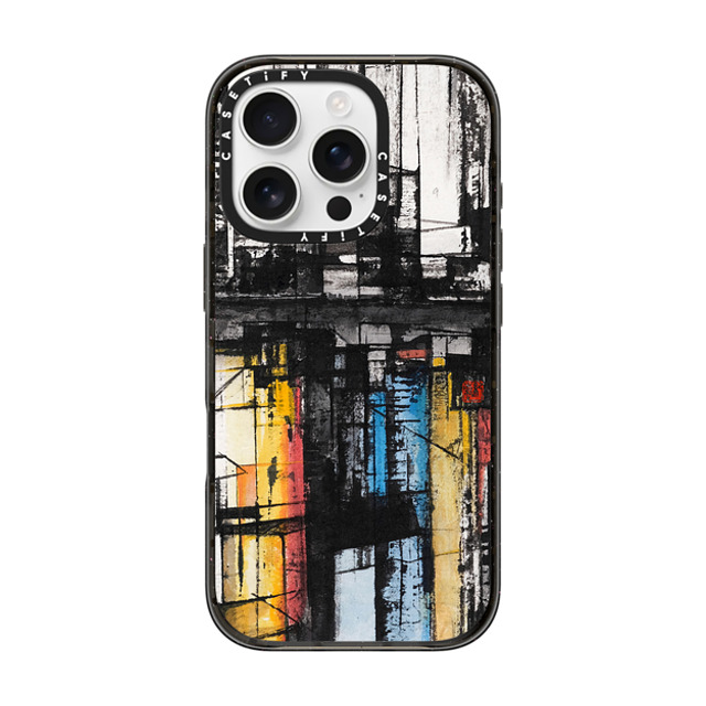 Eric Ho x CASETiFY iPhone 16 Pro ケース ブラック インパクトケース HKID by Eric Ho