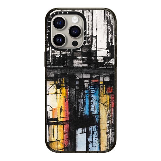 Eric Ho x CASETiFY iPhone 15 Pro Max ケース ブラック インパクトケース HKID by Eric Ho