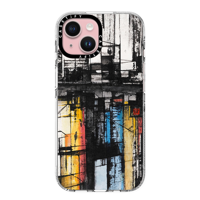 Eric Ho x CASETiFY iPhone 15 ケース クリア クリア ケース MagSafe対応 HKID by Eric Ho