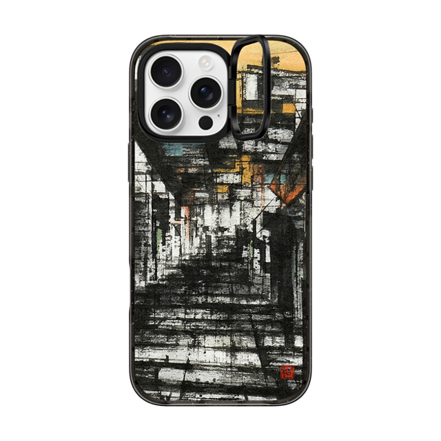 Eric Ho x CASETiFY iPhone 16 Pro Max ケース Fine Art,Monochrome ブラック インパクトリングスタンドケース MagSafe対応 Pottinger Street by Eric Ho Father's Day Eric Ho x CASETiFY iPhone 16 Pro Max ケース Fine Art,Monochrome ブラック インパクトリングスタンドケース MagSafe対応 Pottinger Street by Eric Ho Father's Day