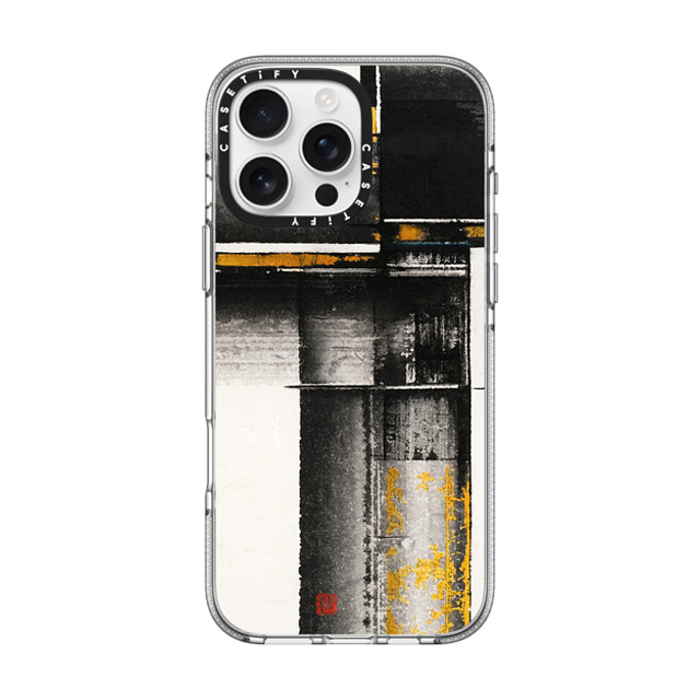 Eric Ho x CASETiFY iPhone 16 Pro Max ケース Fine Art,Monochrome クリア クリア ケース MagSafe対応 Ink Tectonic by Eric Ho Back to School Eric Ho x CASETiFY iPhone 16 Pro Max ケース Fine Art,Monochrome クリア クリア ケース MagSafe対応 Ink Tectonic by Eric Ho Back to School