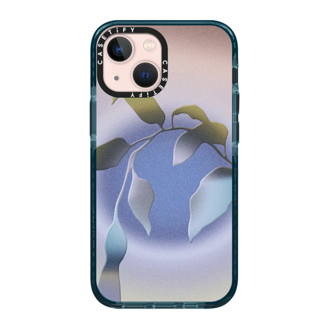 A-GENT TOKYO x CASETiFY iPhone 13 Mini Case Pacific Blue インパクトケース PLANT IN BLUE- LESLIE DAVID Mother's Day A-GENT TOKYO x CASETiFY iPhone 13 Mini Case Pacific Blue インパクトケース PLANT IN BLUE- LESLIE DAVID Mother's Day