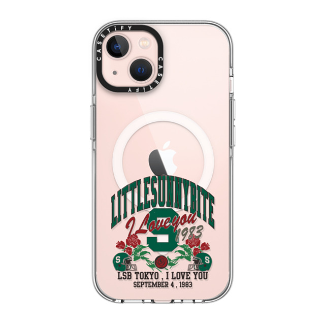 A-GENT TOKYO x CASETiFY iPhone 13 Case Quote,Y2K Clear Clear Case MagSafe Compatible I Love You- Little Sunny Bite Mother's Day A-GENT TOKYO x CASETiFY iPhone 13 Case Quote,Y2K Clear Clear Case MagSafe Compatible I Love You- Little Sunny Bite Mother's Day