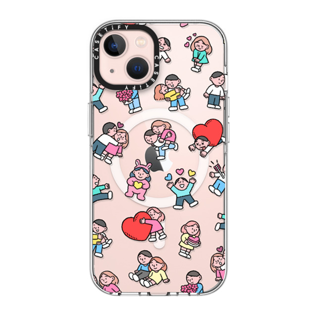A-GENT TOKYO x CASETiFY iPhone 13 ケース クリア クリア ケース MagSafe対応 Pattern icon
