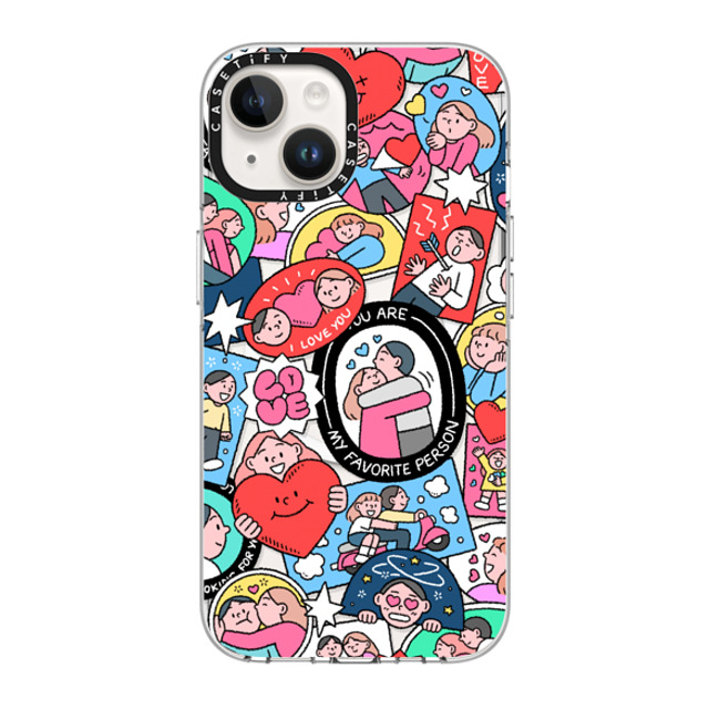 A-GENT TOKYO x CASETiFY iPhone 14 Case Clear Clear Case MagSafe Compatible ステッカー A-GENT TOKYO x CASETiFY iPhone 14 Case Clear Clear Case MagSafe Compatible ステッカー