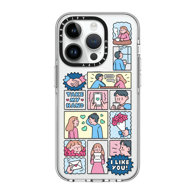 A-GENT TOKYO x CASETiFY iPhone 14 Pro Case Clear Clear Case MagSafe Compatible Comic A-GENT TOKYO x CASETiFY iPhone 14 Pro Case Clear Clear Case MagSafe Compatible Comic