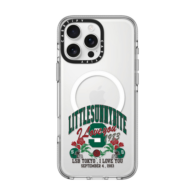 A-GENT TOKYO x CASETiFY iPhone 16 Pro Max Case Quote,Y2K Clear Clear Case MagSafe Compatible I Love You- Little Sunny Bite Mother's Day A-GENT TOKYO x CASETiFY iPhone 16 Pro Max Case Quote,Y2K Clear Clear Case MagSafe Compatible I Love You- Little Sunny Bite Mother's Day