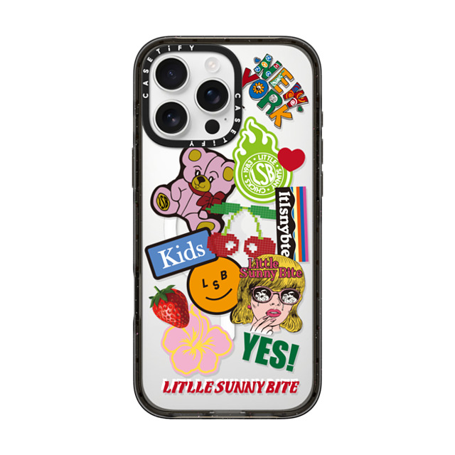 A-GENT TOKYO x CASETiFY iPhone 16 Pro Max ケース Sticker,Y2K ブラック インパクトケース MagSafe対応 Sticker- Little Sunny Bite Father's Day A-GENT TOKYO x CASETiFY iPhone 16 Pro Max ケース Sticker,Y2K ブラック インパクトケース MagSafe対応 Sticker- Little Sunny Bite Father's Day