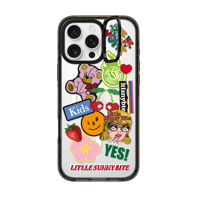 A-GENT TOKYO x CASETiFY iPhone 16 Pro Max ケース Sticker,Y2K ブラック インパクトリングスタンドケース MagSafe対応 Sticker- Little Sunny Bite Father's Day A-GENT TOKYO x CASETiFY iPhone 16 Pro Max ケース Sticker,Y2K ブラック インパクトリングスタンドケース MagSafe対応 Sticker- Little Sunny Bite Father's Day
