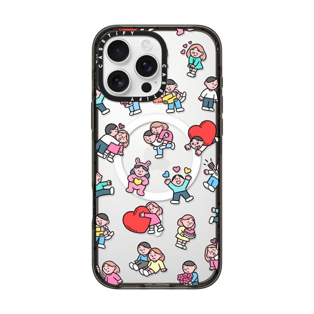 A-GENT TOKYO x CASETiFY iPhone 16 Pro Max ケース ブラック インパクトケース MagSafe対応 Pattern icon