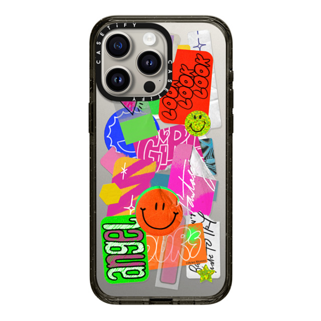 A-GENT TOKYO x CASETiFY iPhone 15 Pro Max Case Sticker,Cartoon Black Impact Case MagSafe Compatible Aries Moross- Sticker Back to School A-GENT TOKYO x CASETiFY iPhone 15 Pro Max Case Sticker,Cartoon Black Impact Case MagSafe Compatible Aries Moross- Sticker Back to School