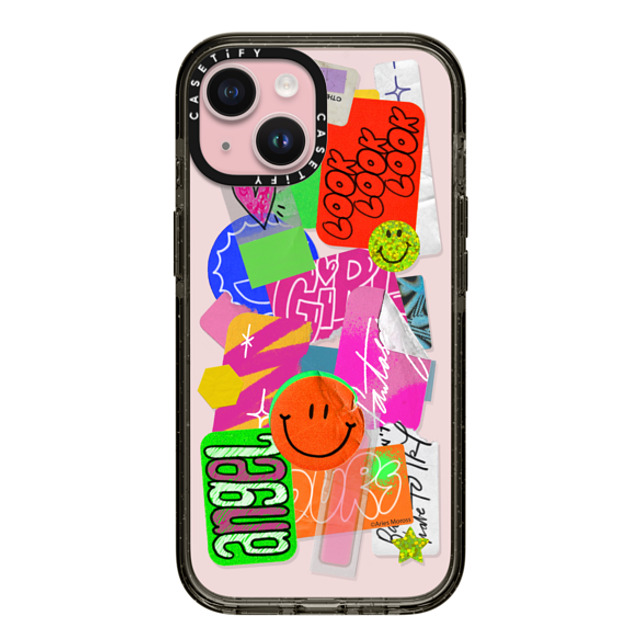A-GENT TOKYO x CASETiFY iPhone 15 ケース Sticker,Cartoon ブラック インパクトケース Aries Moross- Sticker Father's Day A-GENT TOKYO x CASETiFY iPhone 15 ケース Sticker,Cartoon ブラック インパクトケース Aries Moross- Sticker Father's Day