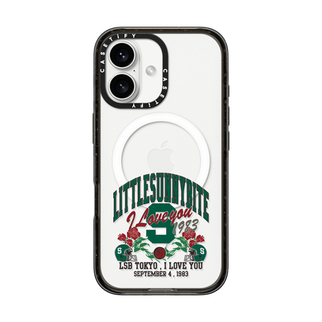 A-GENT TOKYO x CASETiFY iPhone 16 Case Quote,Y2K Black Impact Case MagSafe Compatible I Love You- Little Sunny Bite Mother's Day A-GENT TOKYO x CASETiFY iPhone 16 Case Quote,Y2K Black Impact Case MagSafe Compatible I Love You- Little Sunny Bite Mother's Day