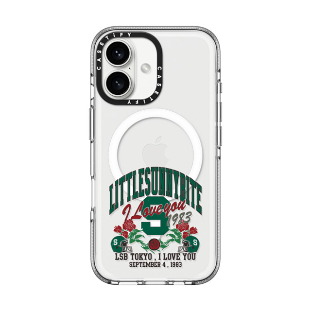 A-GENT TOKYO x CASETiFY iPhone 16 Case Quote,Y2K Clear Clear Case MagSafe Compatible I Love You- Little Sunny Bite Mother's Day A-GENT TOKYO x CASETiFY iPhone 16 Case Quote,Y2K Clear Clear Case MagSafe Compatible I Love You- Little Sunny Bite Mother's Day