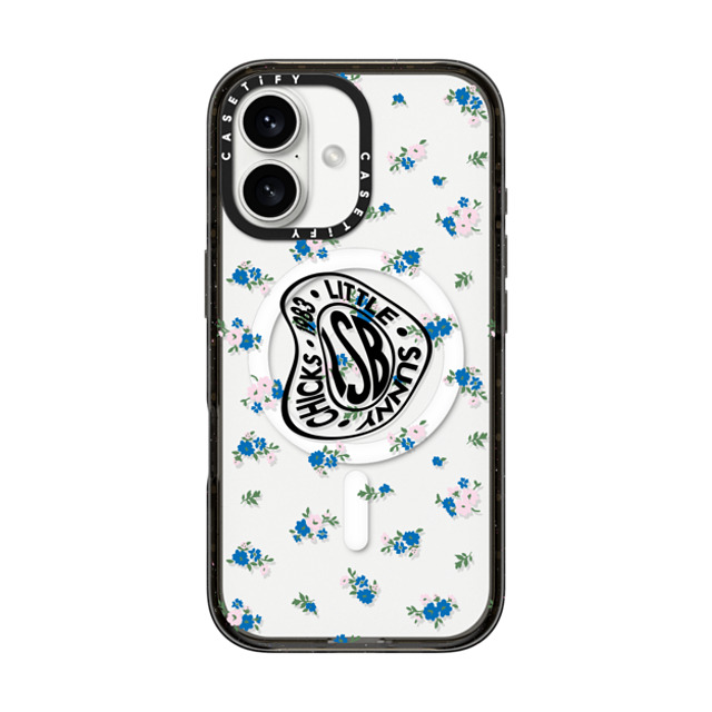 A-GENT TOKYO x CASETiFY iPhone 16 Case Sticker,Floral Black Impact Case MagSafe Compatible Floral- Little Sunny Bite Back to School A-GENT TOKYO x CASETiFY iPhone 16 Case Sticker,Floral Black Impact Case MagSafe Compatible Floral- Little Sunny Bite Back to School