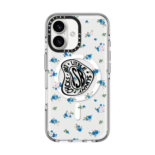 A-GENT TOKYO x CASETiFY iPhone 16 Case Sticker,Floral クリア クリア ケース MagSafe対応 Floral- Little Sunny Bite Back to School A-GENT TOKYO x CASETiFY iPhone 16 Case Sticker,Floral クリア クリア ケース MagSafe対応 Floral- Little Sunny Bite Back to School
