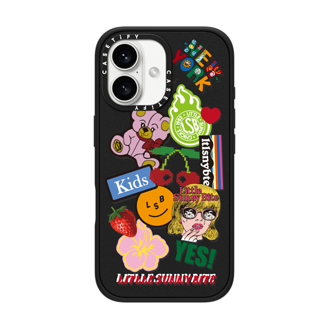 A-GENT TOKYO x CASETiFY iPhone 16 ケース Sticker,Y2K マットブラック インパクトケース MagSafe対応 Sticker- Little Sunny Bite Father's Day A-GENT TOKYO x CASETiFY iPhone 16 ケース Sticker,Y2K マットブラック インパクトケース MagSafe対応 Sticker- Little Sunny Bite Father's Day