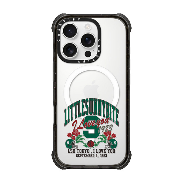 A-GENT TOKYO x CASETiFY iPhone 16 Pro Case Quote,Y2K Black ウルトラ インパクトケース MagSafe 対応 I Love You- Little Sunny Bite Mother's Day A-GENT TOKYO x CASETiFY iPhone 16 Pro Case Quote,Y2K Black ウルトラ インパクトケース MagSafe 対応 I Love You- Little Sunny Bite Mother's Day