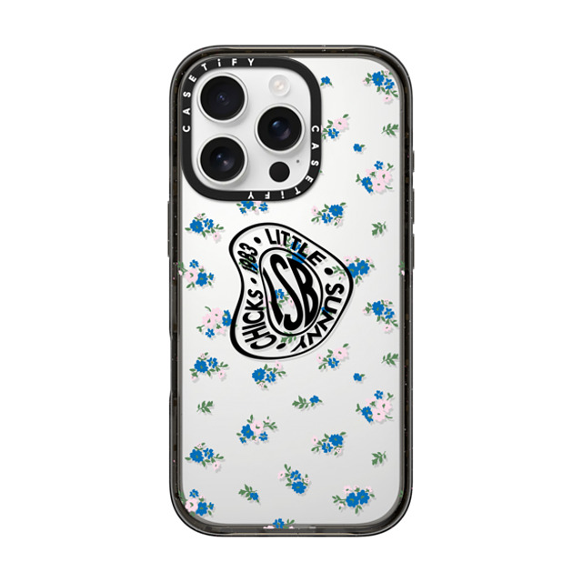 A-GENT TOKYO x CASETiFY iPhone 16 Pro Case Sticker,Floral Black Impact Case Floral- Little Sunny Bite Mother's Day A-GENT TOKYO x CASETiFY iPhone 16 Pro Case Sticker,Floral Black Impact Case Floral- Little Sunny Bite Mother's Day