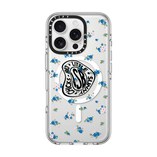 A-GENT TOKYO x CASETiFY iPhone 16 Pro Case Sticker,Floral クリア クリア ケース MagSafe対応 Floral- Little Sunny Bite Back to School A-GENT TOKYO x CASETiFY iPhone 16 Pro Case Sticker,Floral クリア クリア ケース MagSafe対応 Floral- Little Sunny Bite Back to School