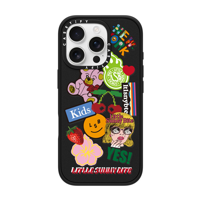 A-GENT TOKYO x CASETiFY iPhone 16 Pro Case Sticker,Y2K Matte Black Impact Case MagSafe Compatible Sticker- Little Sunny Bite Father's Day A-GENT TOKYO x CASETiFY iPhone 16 Pro Case Sticker,Y2K Matte Black Impact Case MagSafe Compatible Sticker- Little Sunny Bite Father's Day