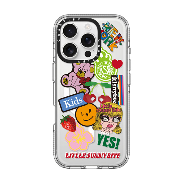 A-GENT TOKYO x CASETiFY iPhone 16 Pro ケース Sticker,Y2K クリア クリア ケース MagSafe対応 Sticker- Little Sunny Bite Father's Day A-GENT TOKYO x CASETiFY iPhone 16 Pro ケース Sticker,Y2K クリア クリア ケース MagSafe対応 Sticker- Little Sunny Bite Father's Day