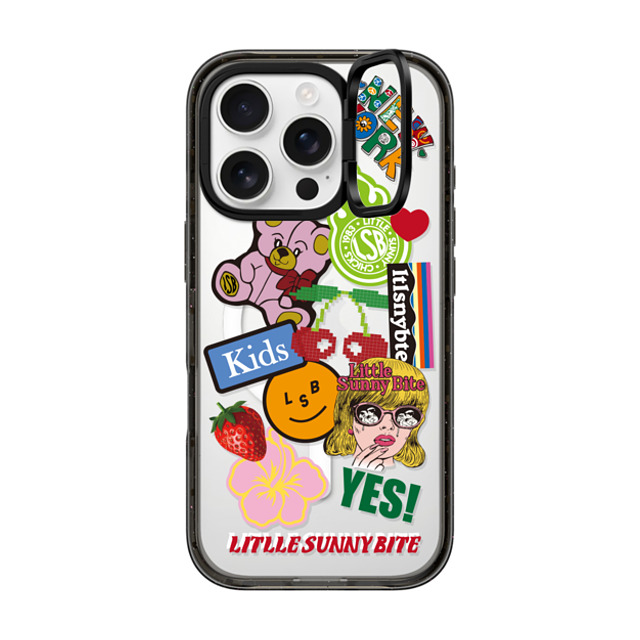 A-GENT TOKYO x CASETiFY iPhone 16 Pro ケース Sticker,Y2K ブラック インパクトリングスタンドケース MagSafe対応 Sticker- Little Sunny Bite Father's Day A-GENT TOKYO x CASETiFY iPhone 16 Pro ケース Sticker,Y2K ブラック インパクトリングスタンドケース MagSafe対応 Sticker- Little Sunny Bite Father's Day